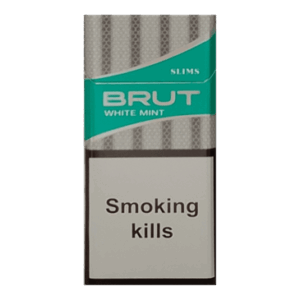 Сигареты Brut Slim White Mint (Брут Слим Вайт Мята)