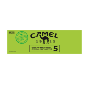 Сигареты Camel Craft menthol 5 Japan (Кэмэл Крафт Ментол 5 Япония), блок