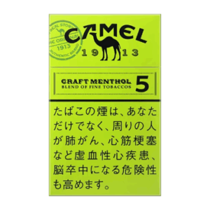 Сигареты Camel Craft menthol 5 Japan (Кэмэл Крафт Ментол 5 Япония), пачка