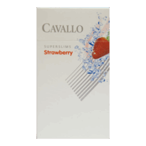 Сигареты Cavallo Superslims Strawberry (Кавалло Суперслимс Клубника)