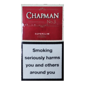 Сигареты Chapman №3 Superslims Cherry (Чапман Суперслимс Вишня)