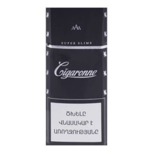 Сигареты Cigaronne Superslim Black (Сигароне Суперслим Блэк)