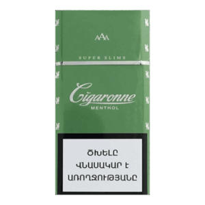 Сигареты Cigaronne Superslims Menthol (Сигарон Суперслим Ментол)