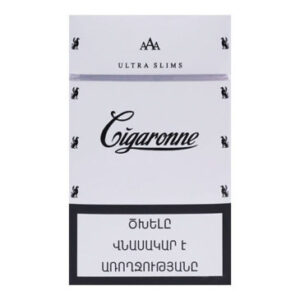 Сигареты Cigaronne Ultraslims White (Сигароне Ультраслим Вайт)