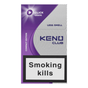 Сигареты Keno Club Compact Click Grape (Кено Компакт Виноград)