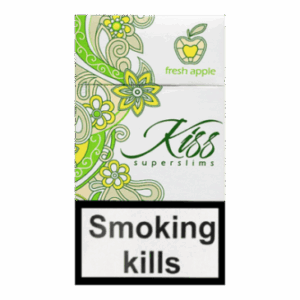 Сигареты Kiss Fresh Apple (Кисс Зеленое Яблоко)