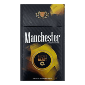 Сигареты Manchester Russet Blast (Манчестер Ред Бласт Кнопка Апельсин)