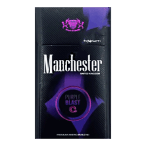Сигареты Manchester Purple Blast (Манчестер Перпл Бласт Кнопка Черника)
