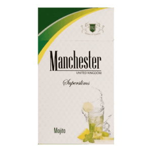 Сигареты Manchester Superslims Mojito (Манчестер Мохито Суперслимс)