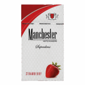 Сигареты Manchester Strawberry Superslims (Манчестер Клубника Суперслимс)