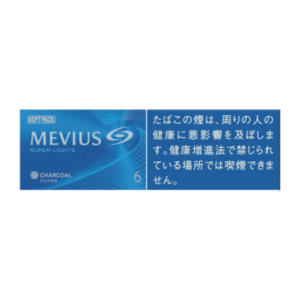 Сигареты Mevius 6 Super Lights Soft Pack Japan (Мевиус 6 Супер Лайтс Мягкая пачка Япония), блок