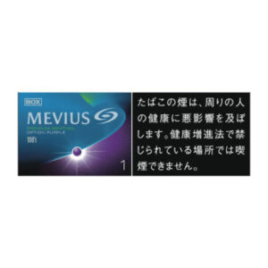 Сигареты Mevius Premium Menthol 1 Option Purple 100’s Japan (Мевиус Премиум Ментол 1 Перпл 100 мм Япония), блок