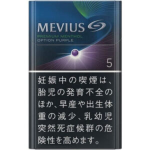 Сигареты Mevius Premium Menthol 5 Option Purple Japan (Мевиус Премиум Ментол 5 Перпл Япония)