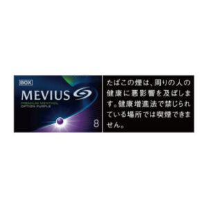 Сигареты Mevius Premium Menthol 8 Option Purple Japan (Мевиус Премиум Ментол 8 Перпл Япония), блок