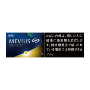 Сигареты Mevius Premium Menthol 5 Option Yellow Japan (Мевиус Премиум Ментол 5 Йелоу Япония), блок
