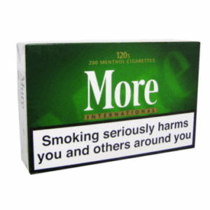 Сигареты More Green Menthol 120’s Switzerland (Море Зеленые Ментол 120 мм Швейцария-Блок)