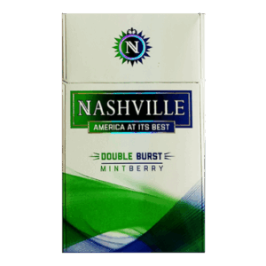 Сигареты Nashville Double Burst Mintberry (Нэшвил Дабл Бурст Мята Черника)