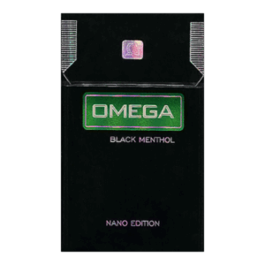 Сигареты Omega Nano Black Menthol (Омега Нано Блэк Ментол)