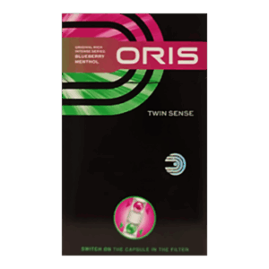 Сигареты Oris Twin Sense Blueberry Menthol King Size (Орис Твин Сенс Черника Ментол Кинг Сайз)