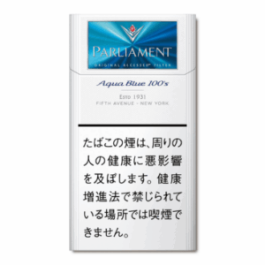 Сигареты Parliament Aqua Blue 100’s Japan (Парламент Аква Блю 100 мм Япония)