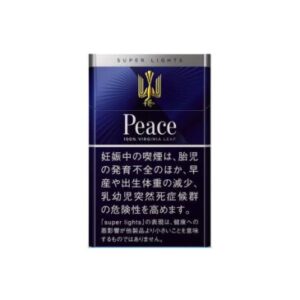 Сигареты Peace Super Light (Japan) (Пис Супер Лайт пачка) (Япония)