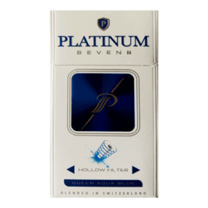 Сигареты Platinum Seven Queen Aqua Blue (Платинум Компакт Аква Блю Мундштук)