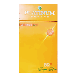 Сигареты Platinum Seven Superslims Orange (Платинум Суперслимс Апельсин)