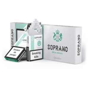 Сигареты Soprano Menthol Superslims (Сопрано Ментол Суперслимс)
