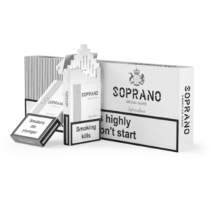 Сигареты Soprano Special Silver Superslims (Сопрано Сильвер Суперслимс)