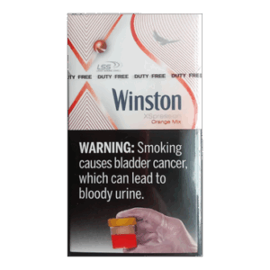Сигареты Winston XPression Orange Mix Superslims (Винстон Суперслим Кнопка Манго)